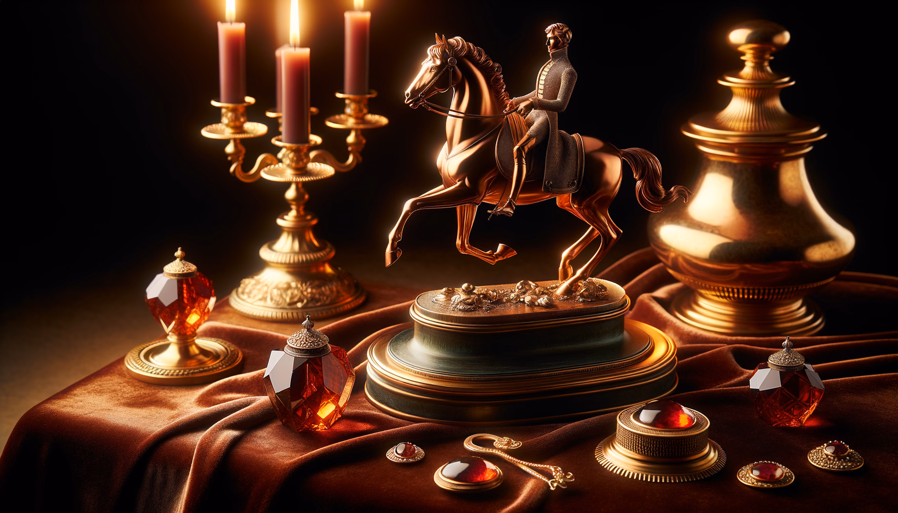 Петербургская бронза: русское мастерство создания декоративных статуэток и подсвечников