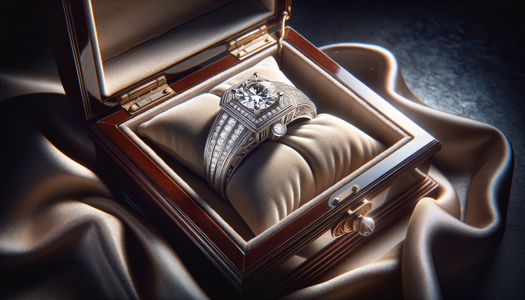 Платиновая прокладка в музыкальной шкатулке