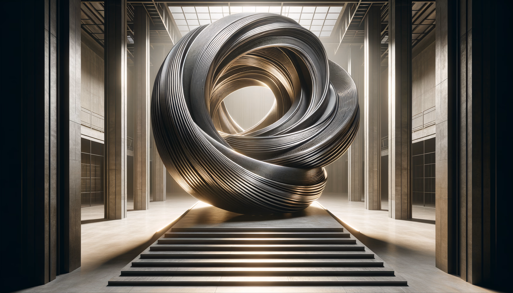 Ричард Серра: массивные пластины из оксидированной стали как скульптурные инсталляции