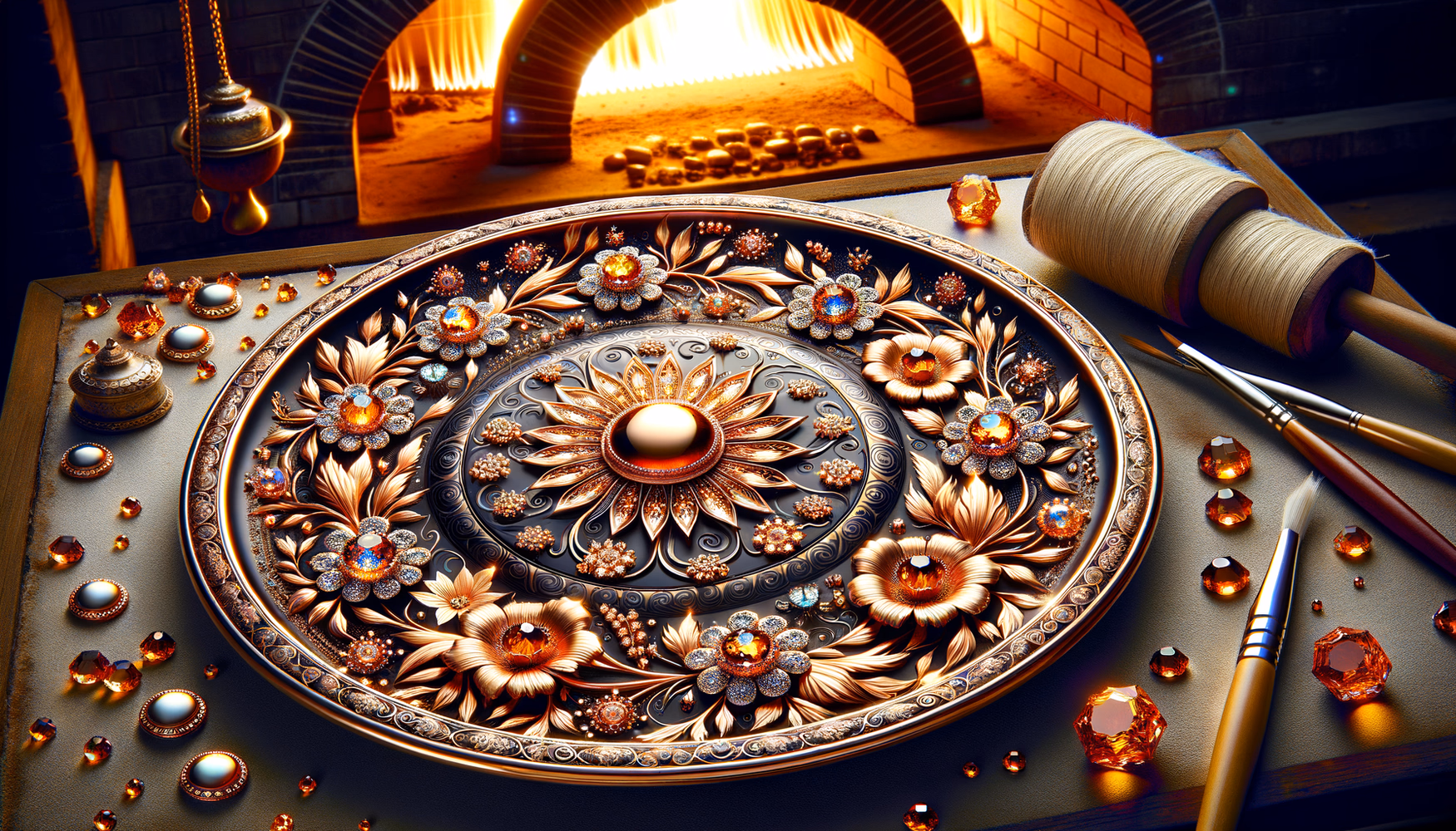 Ростовская финифть: искусство расписной эмали на металлической основе