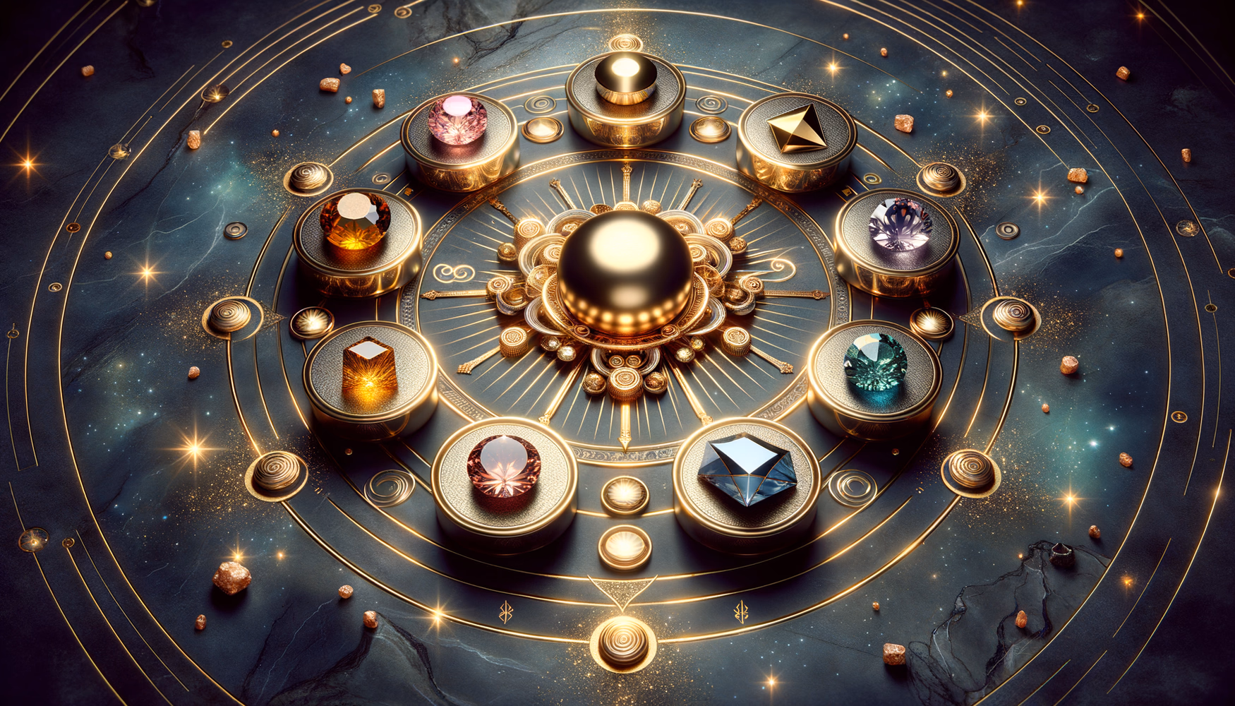 Семь металлов античности: связь золота, серебра, ртути, меди, железа, олова и свинца с планетами