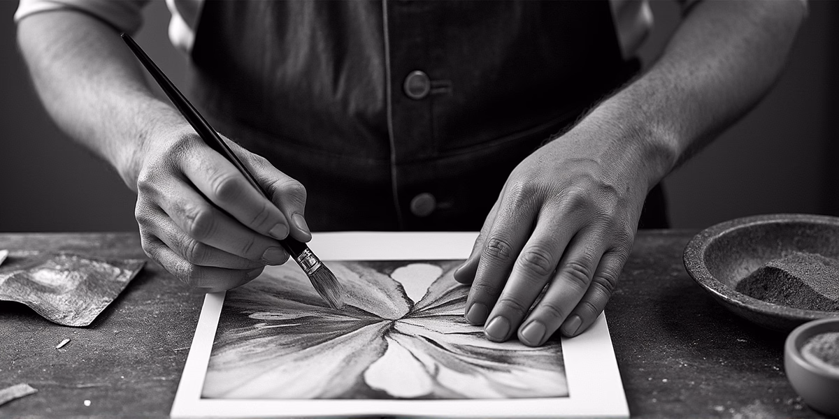 Серебро как сердце фотографии