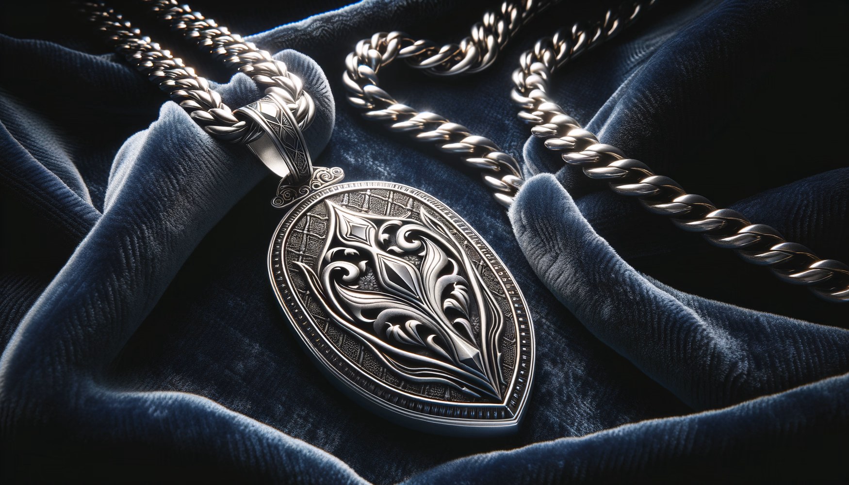 Серебряная бирка на цепочке пажа (Франция, эпоха Ренессанса)