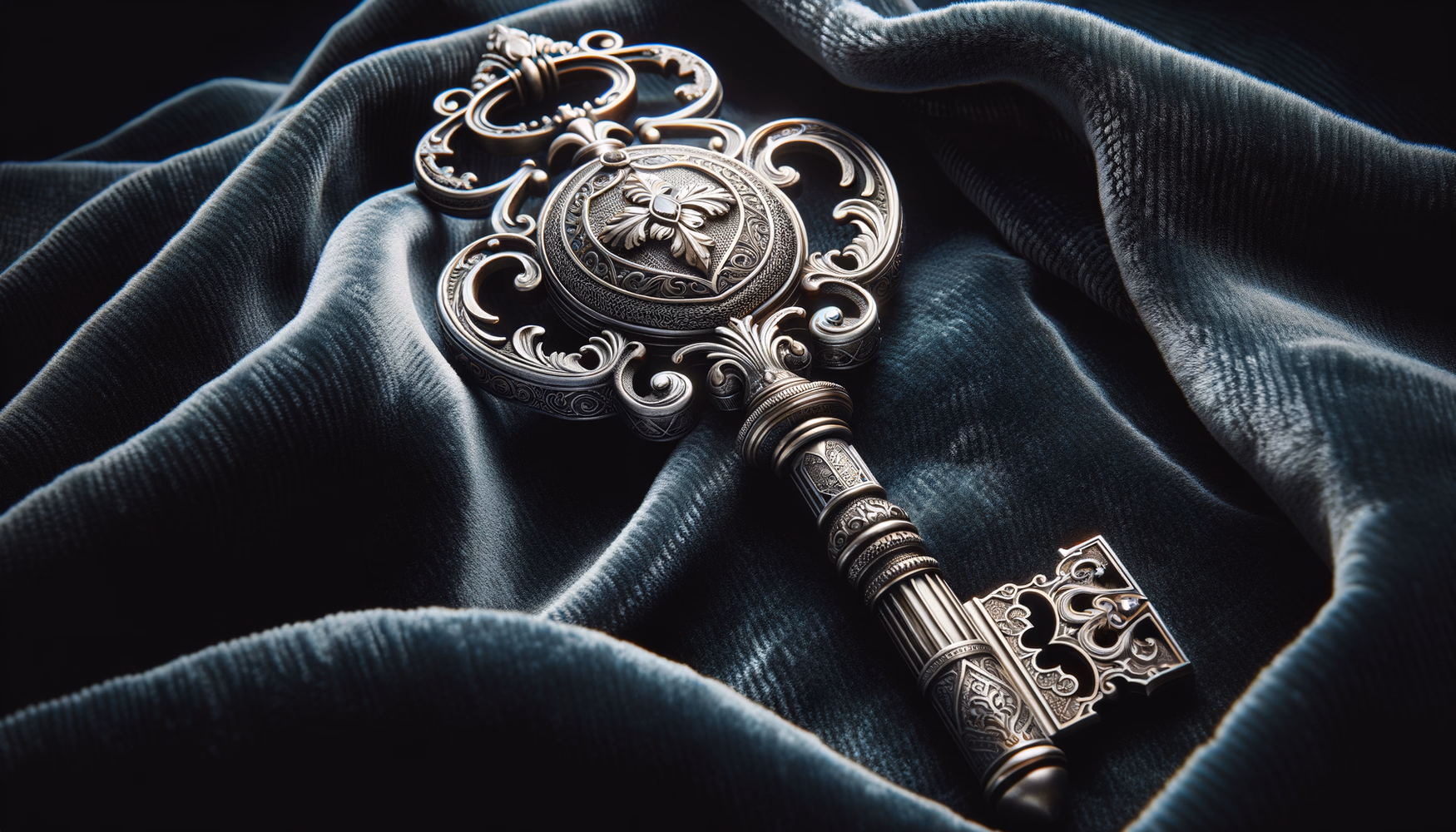 Серебряный ключ от часовни (Средневековье, Франция)