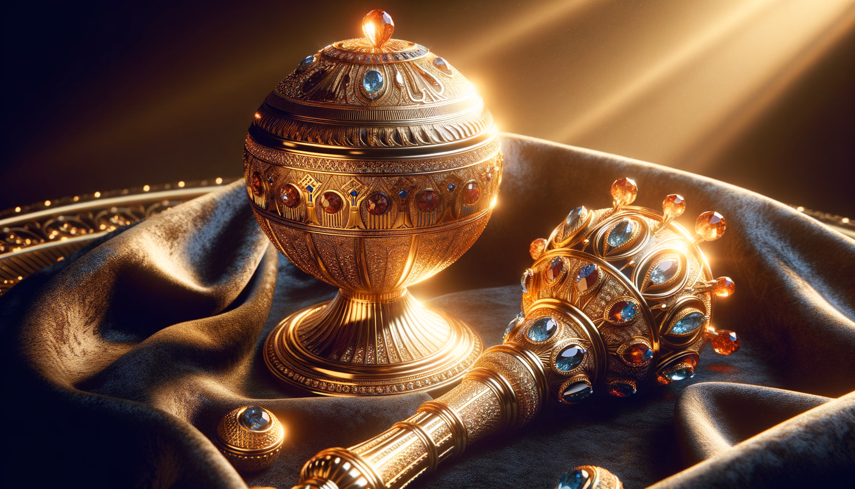 Скипетр и держава фараонов: символы власти из благородных металлов