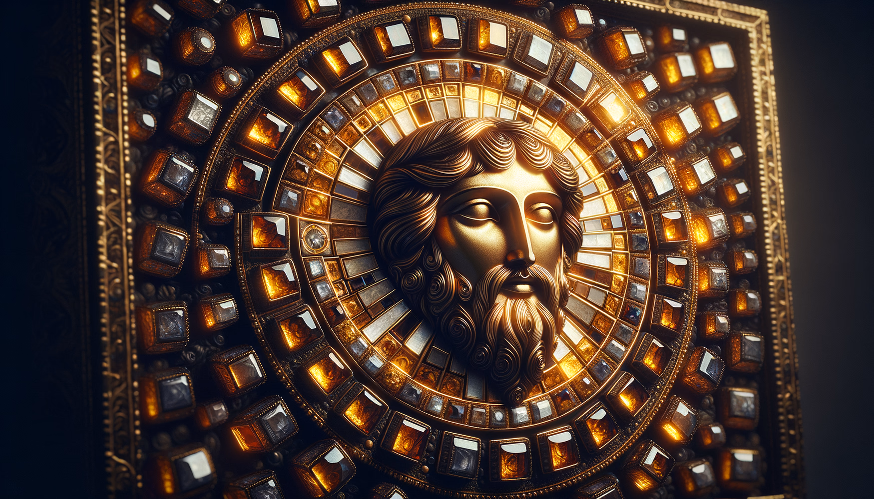 Византийская мозаика: стеклянные смальты с золотой фольгой в интерьерах храмов