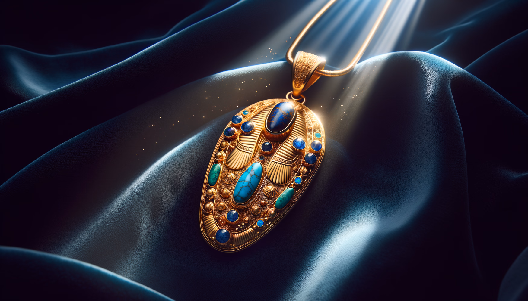 Ювелирные техники Древнего Египта: скань, зернь и инкрустация драгоценными камнями