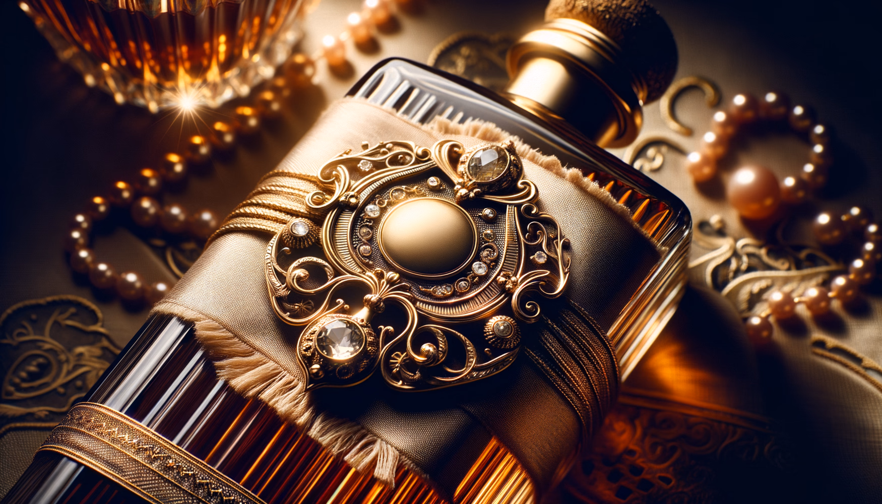 Золотая этикетка на бутылке вина (XIX век)