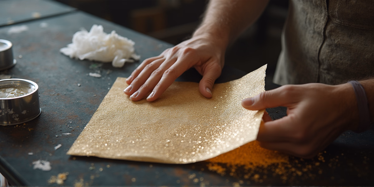 Золотая основа для фрески (Иконостас, Россия)