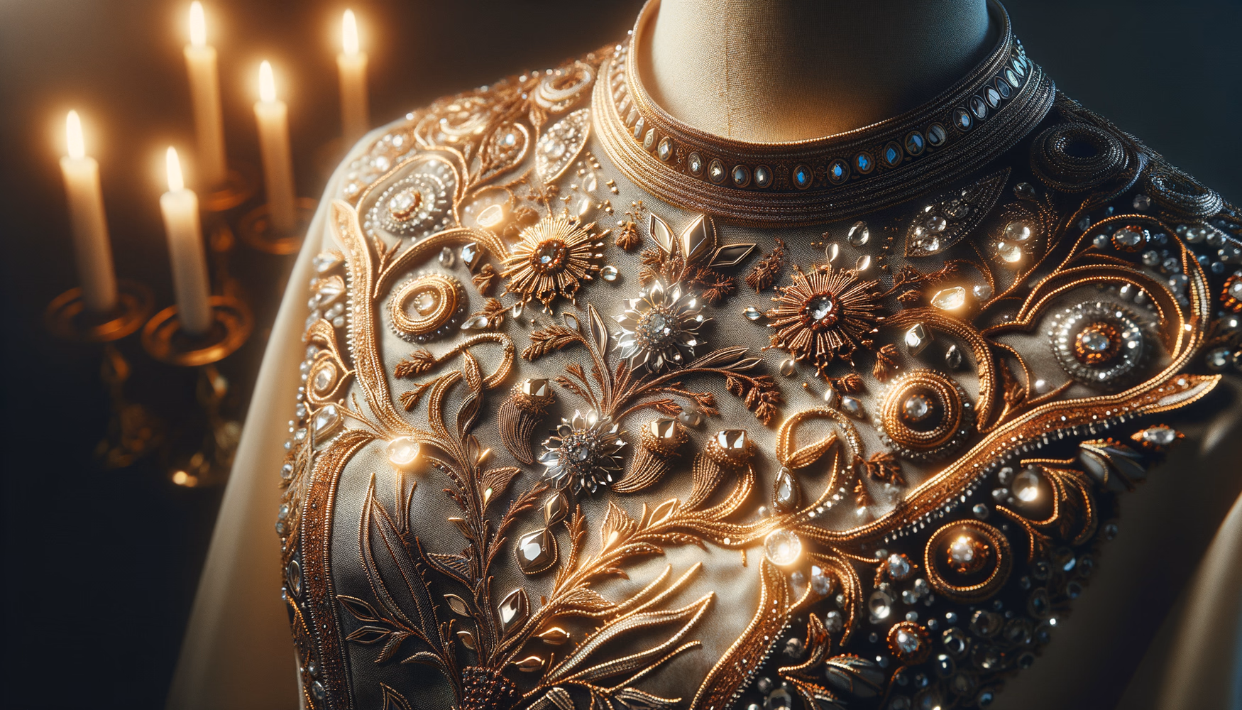 Золотное шитьё: вышивка золотыми и серебряными нитями в царских одеяниях
