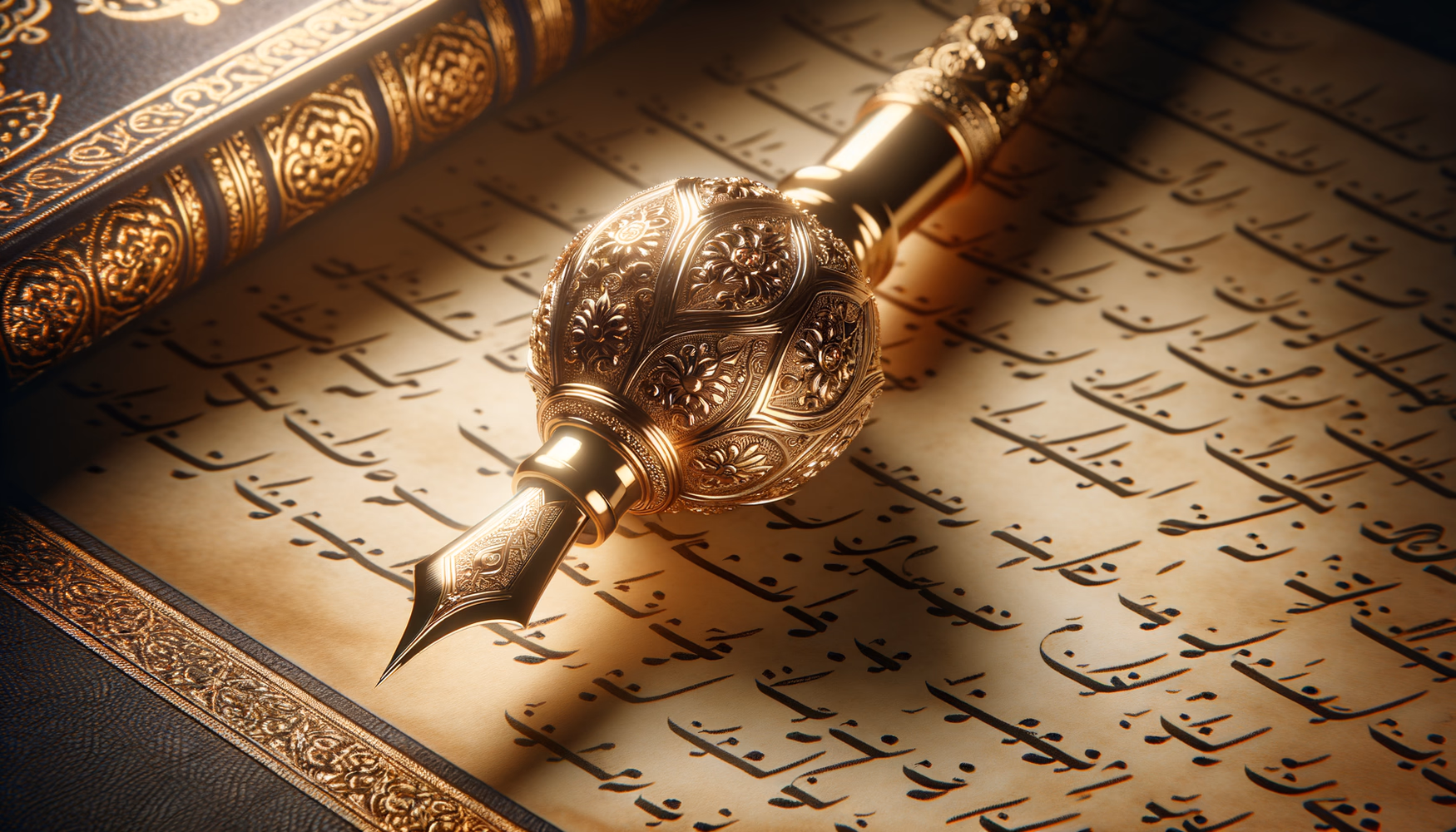 Золотой колпачок для пера (Османская империя)