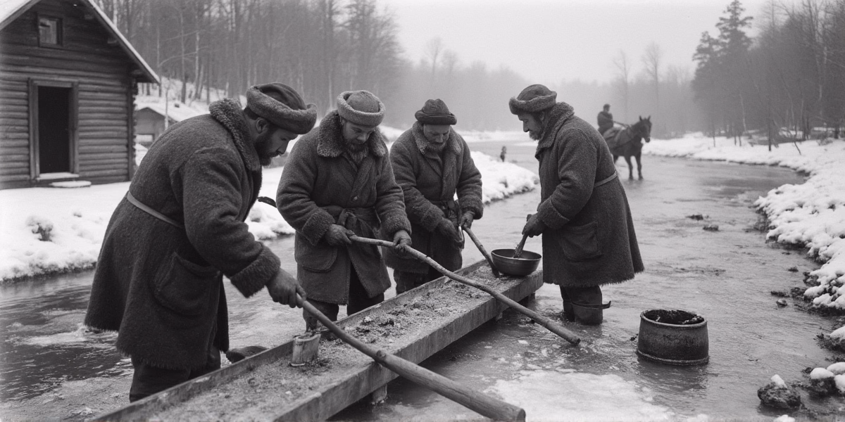 Добыча золота на Колыме и Урале: золотая лихорадка в дореволюционной России