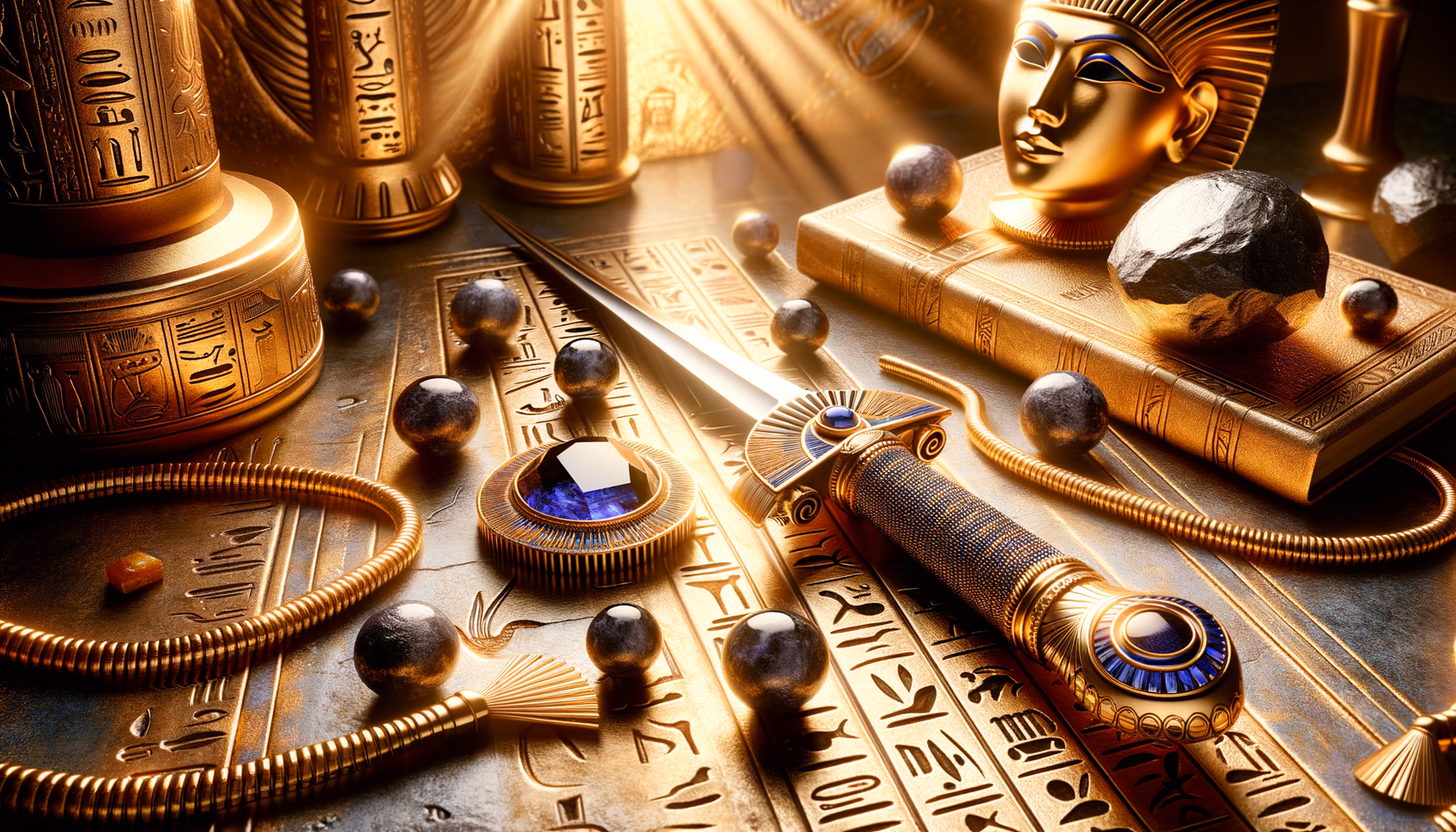 Металлургия Древнего Египта: золото фараонов и железо из метеоритов