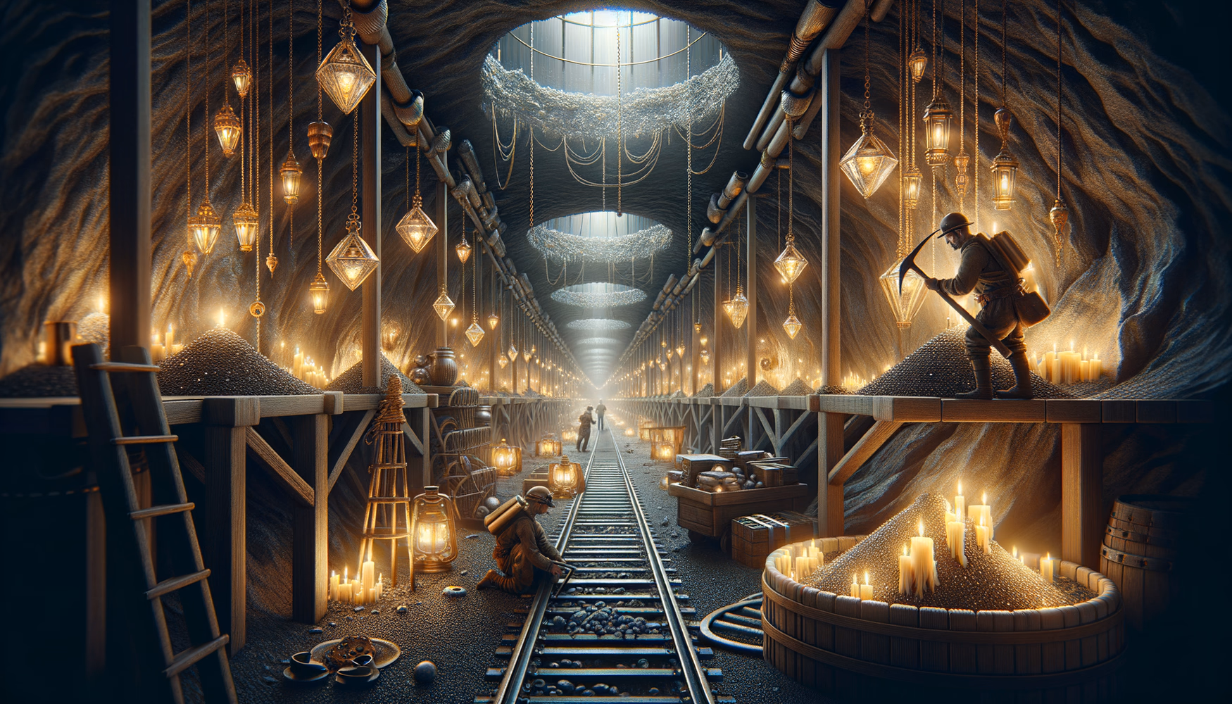 Средневековые рудники: зарождение горного дела в Европе