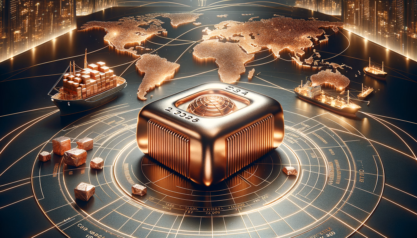 Ценообразование меди: роль спроса Китая и глобальных инфраструктурных проектов