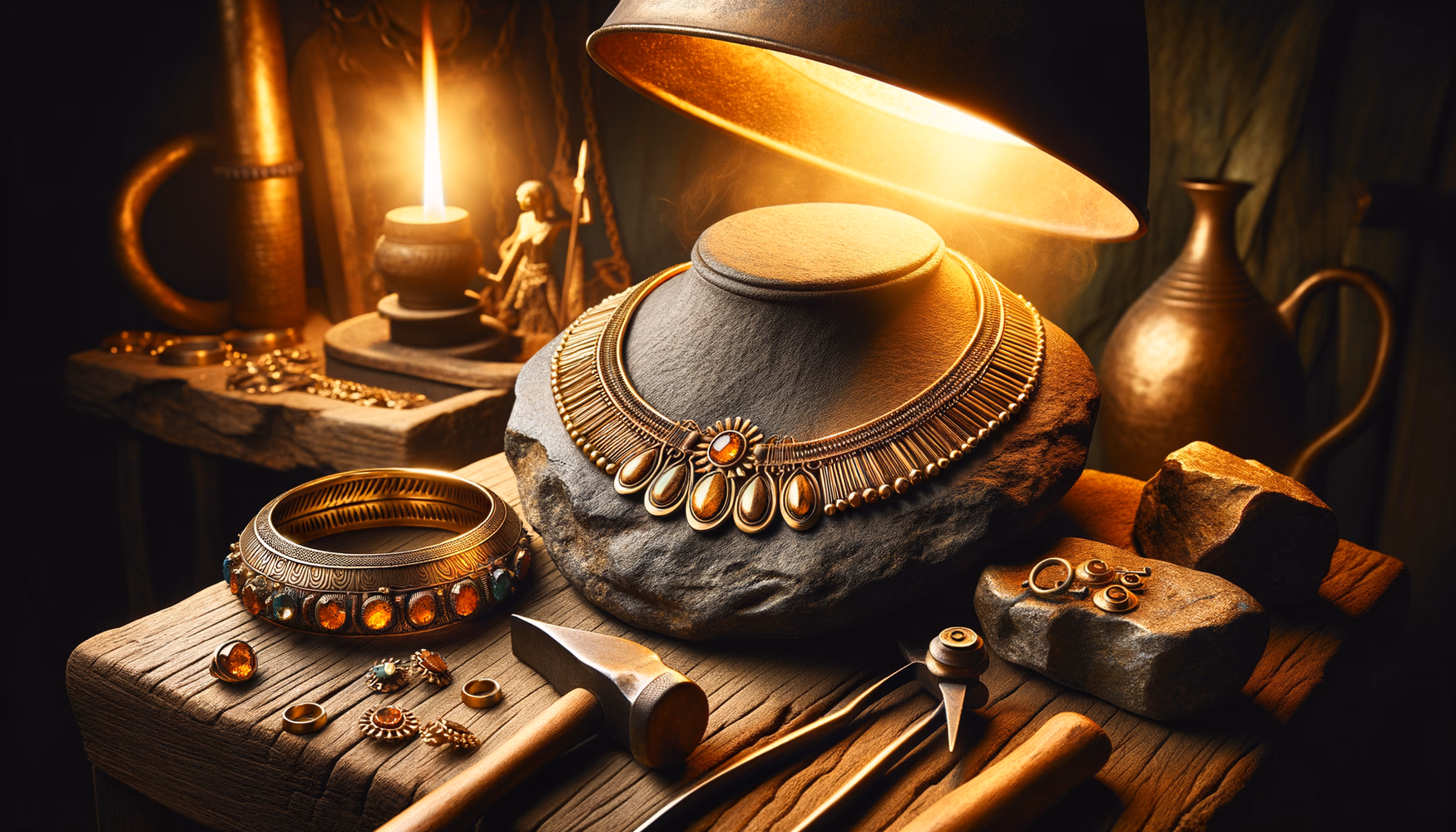 Зарождение металлургии: первые металлические украшения из золота и меди