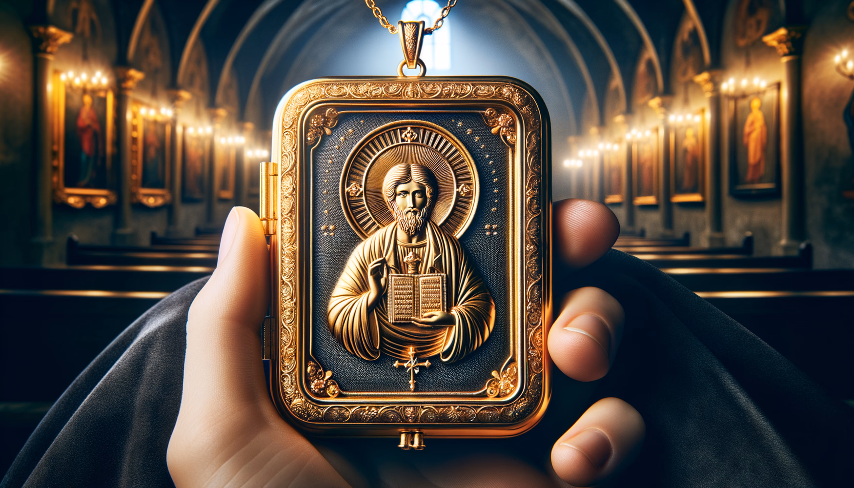 Золото в иконах и церковной утвари