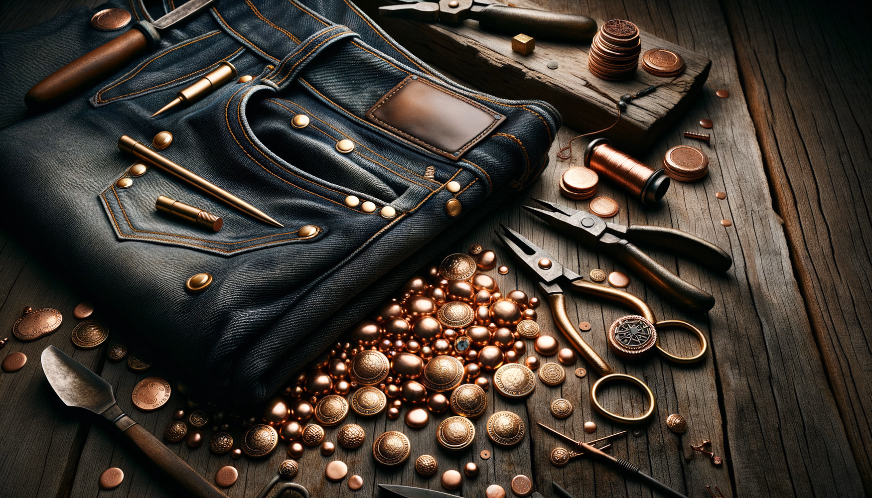 История медных заклёпок: металл, придумавший джинсы.