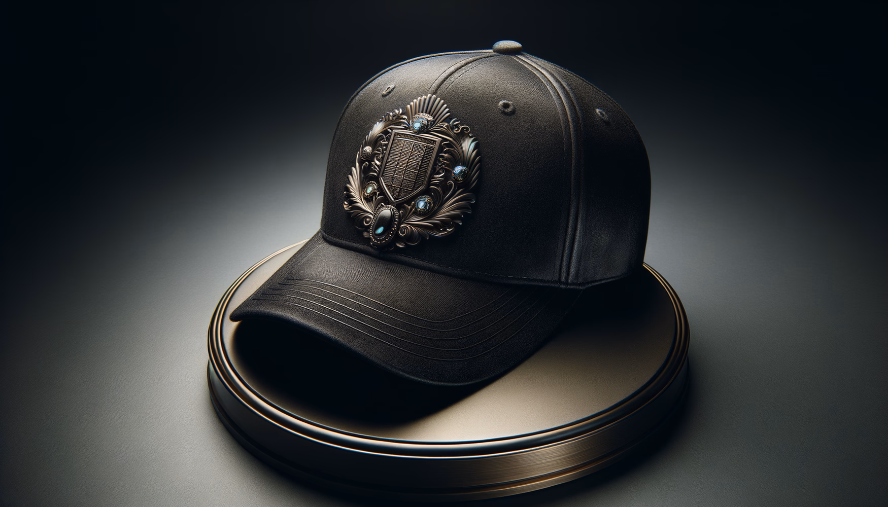 Кепки с металлическими значками и логотипами: уличный стиль.