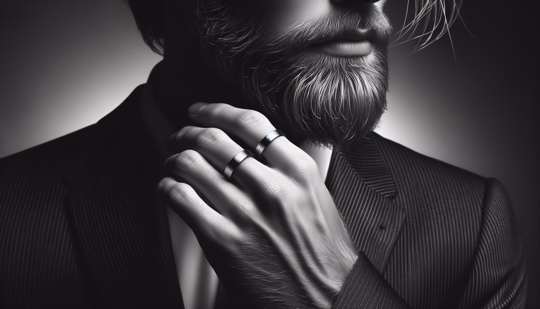 Кольца в бороде: металл в образе современного викинга.