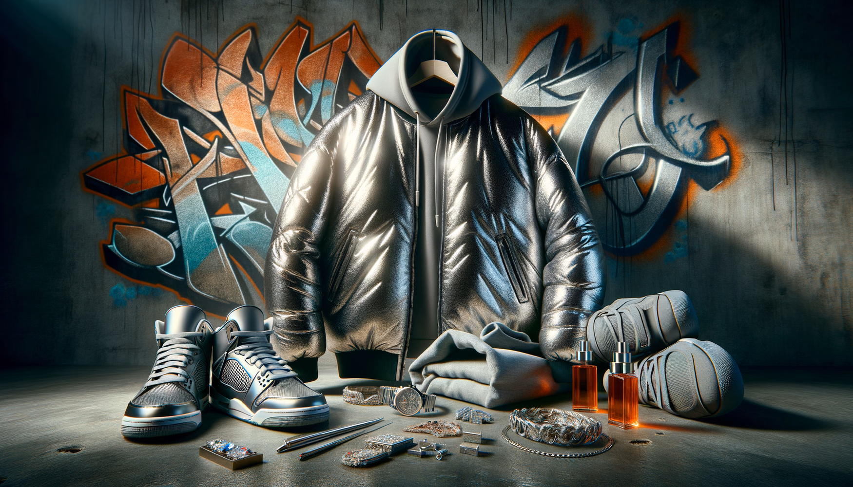 Куртки из фольги: high-tech тренд уличной моды.