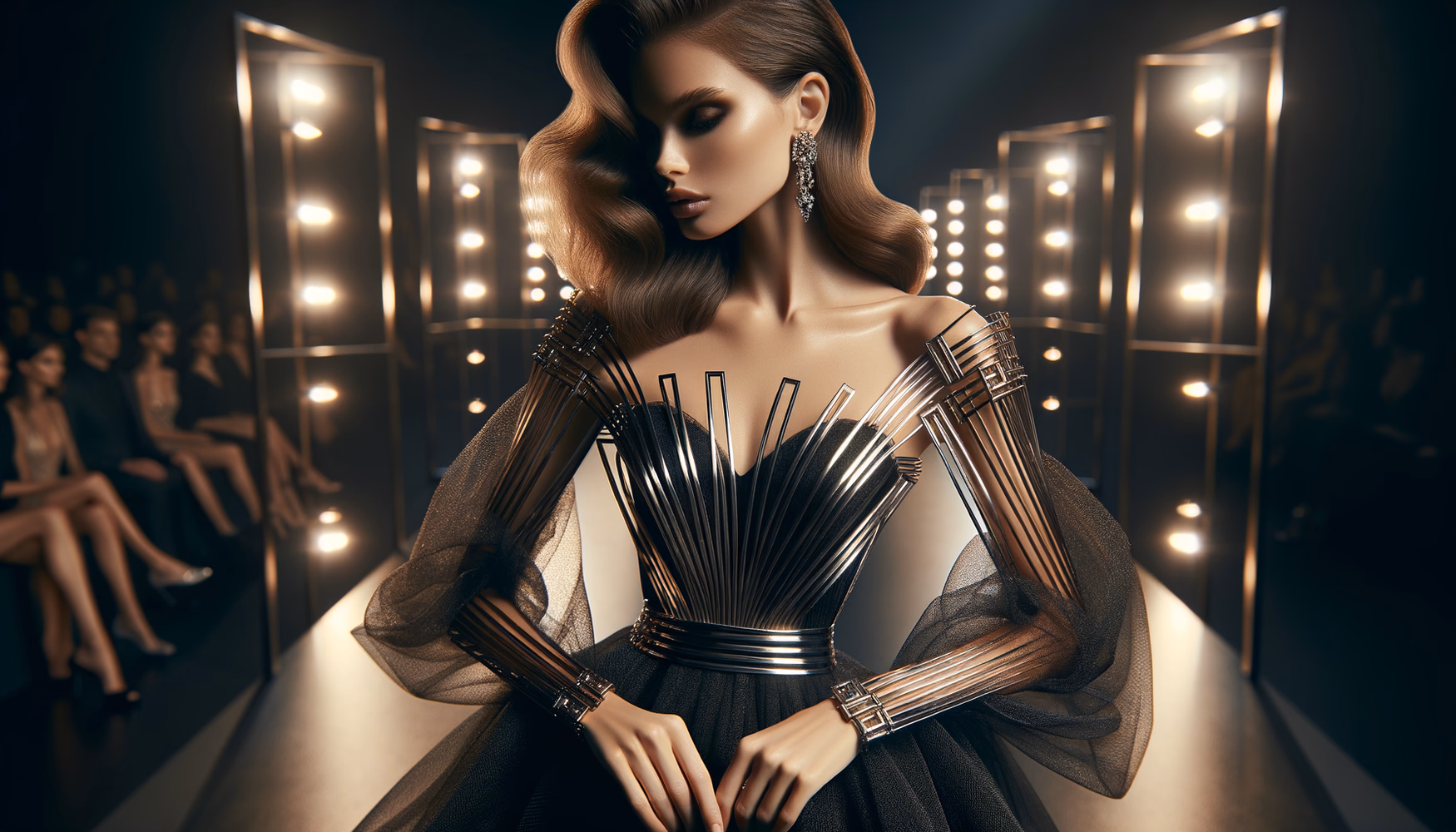 Механизмы и мода: платья с встроенными металлическими конструкциями.