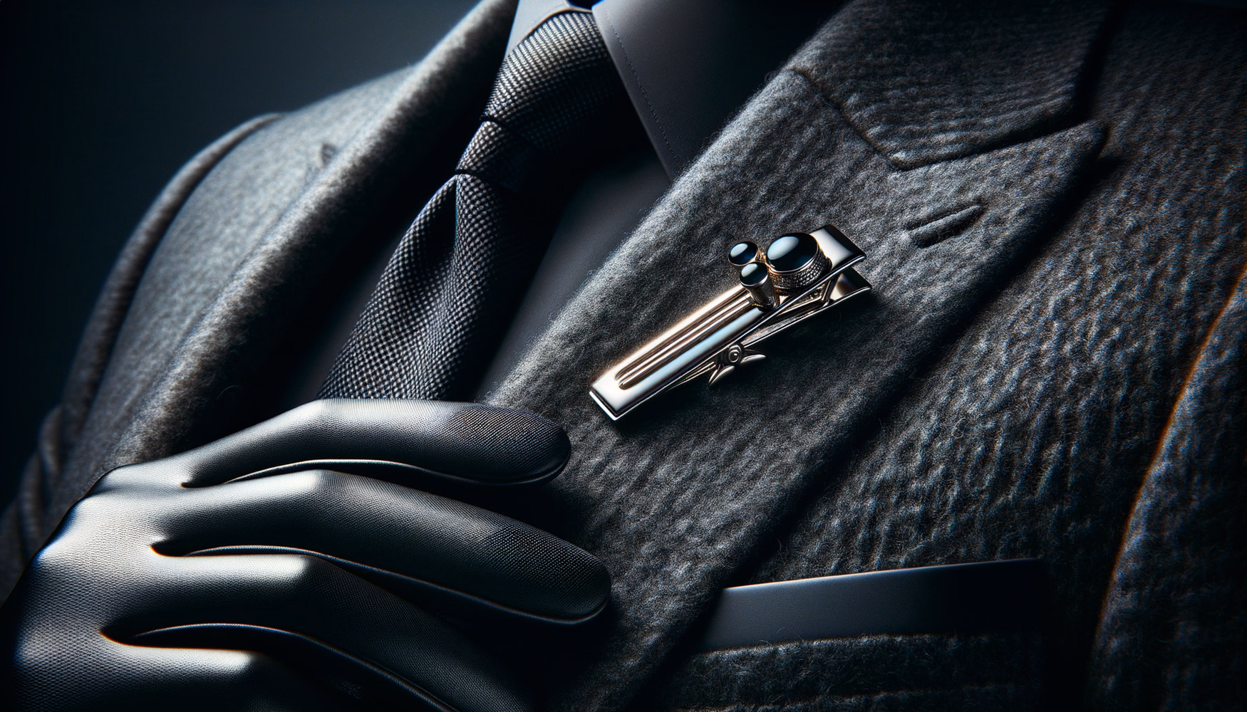 Металл как акцент: минималистичные образы с одной металлической деталью.