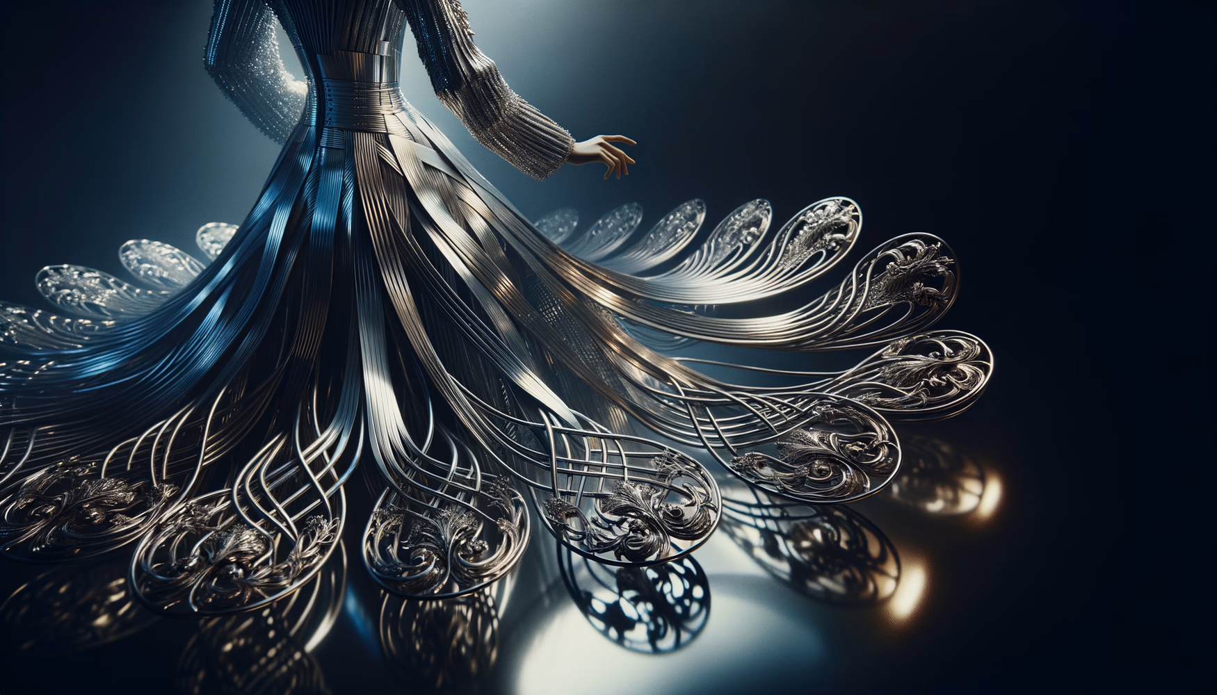 Металл в моде XXI века.