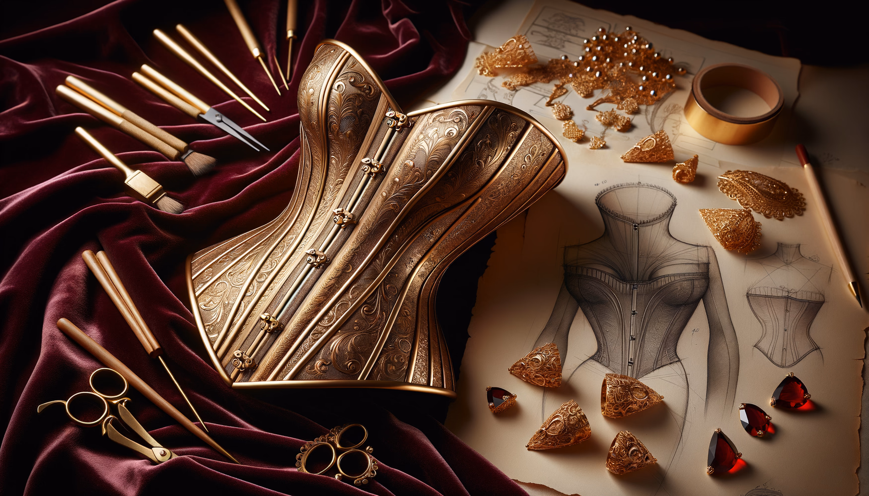 Металлические корсеты: от викторианской эпохи до подиума.