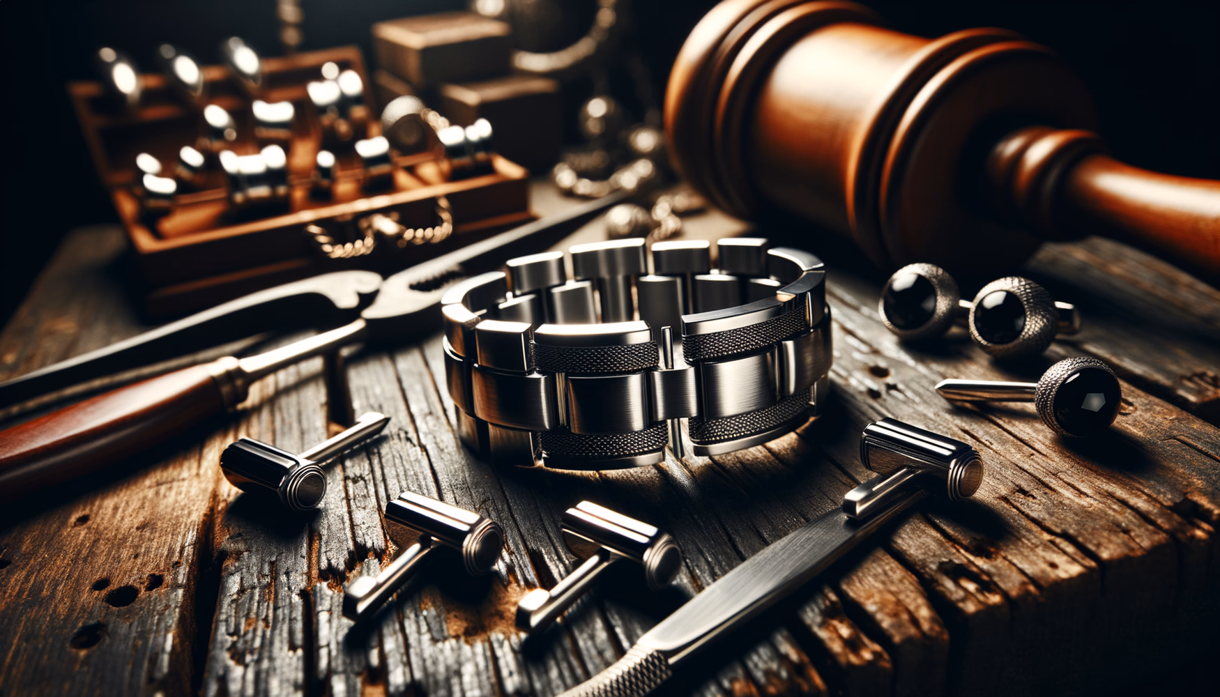 Мужские украшения из стали: бунт против стереотипов.