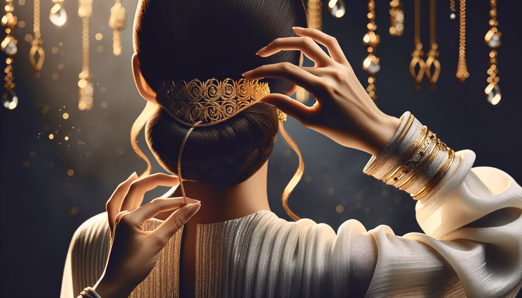 Новая резинка: цепочка вместо привычного хвоста.