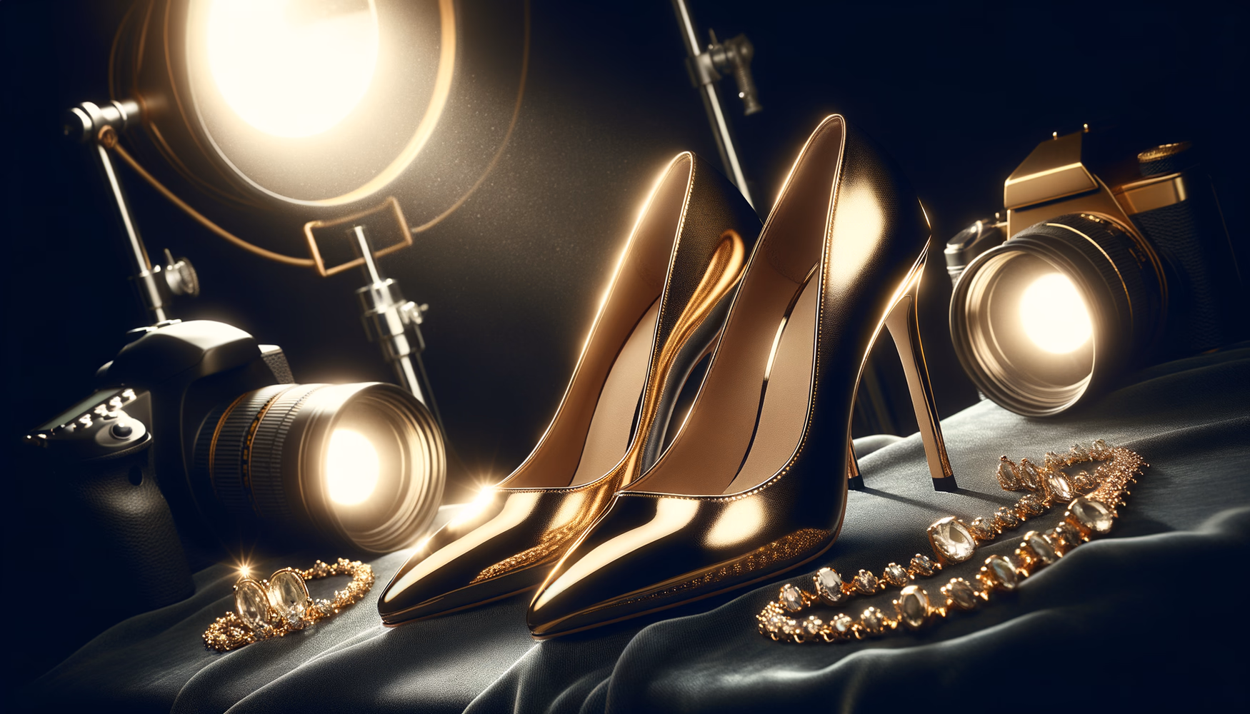 Обувь из металлизированной кожи: глянцевый бунт.