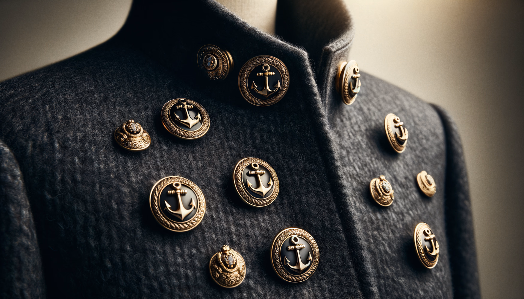 Пальто с металлическими пуговицами: от военной формы к моде.