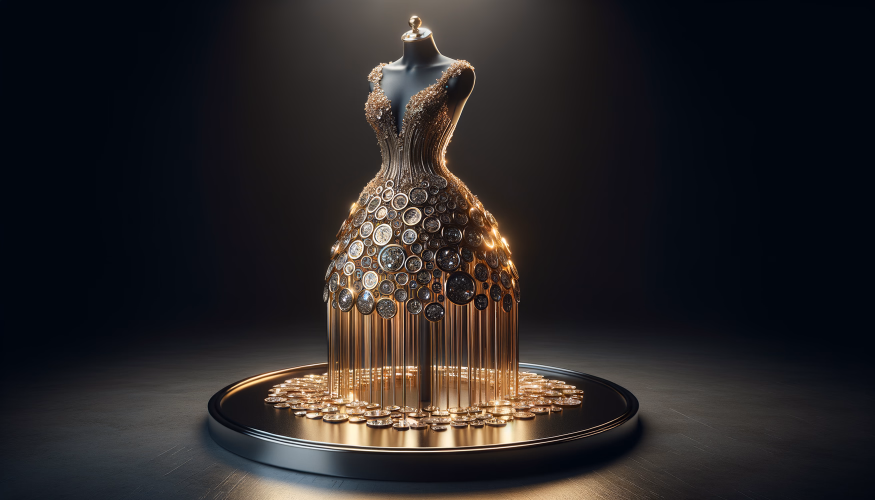 Платья из металлических дисков: наследие Пако Рабанна.