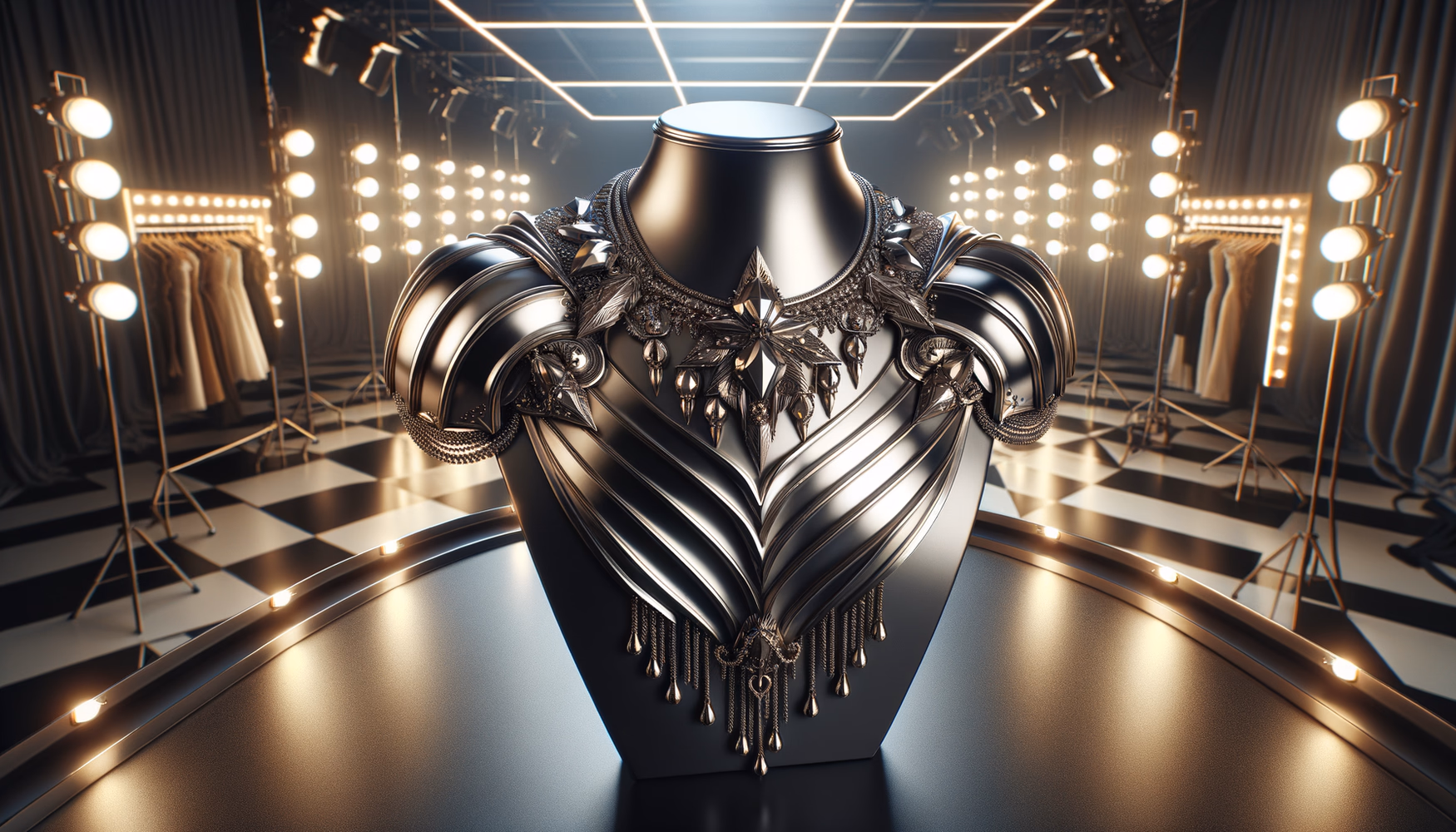 Подиумные доспехи: возвращение элементов брони в модные коллекции.