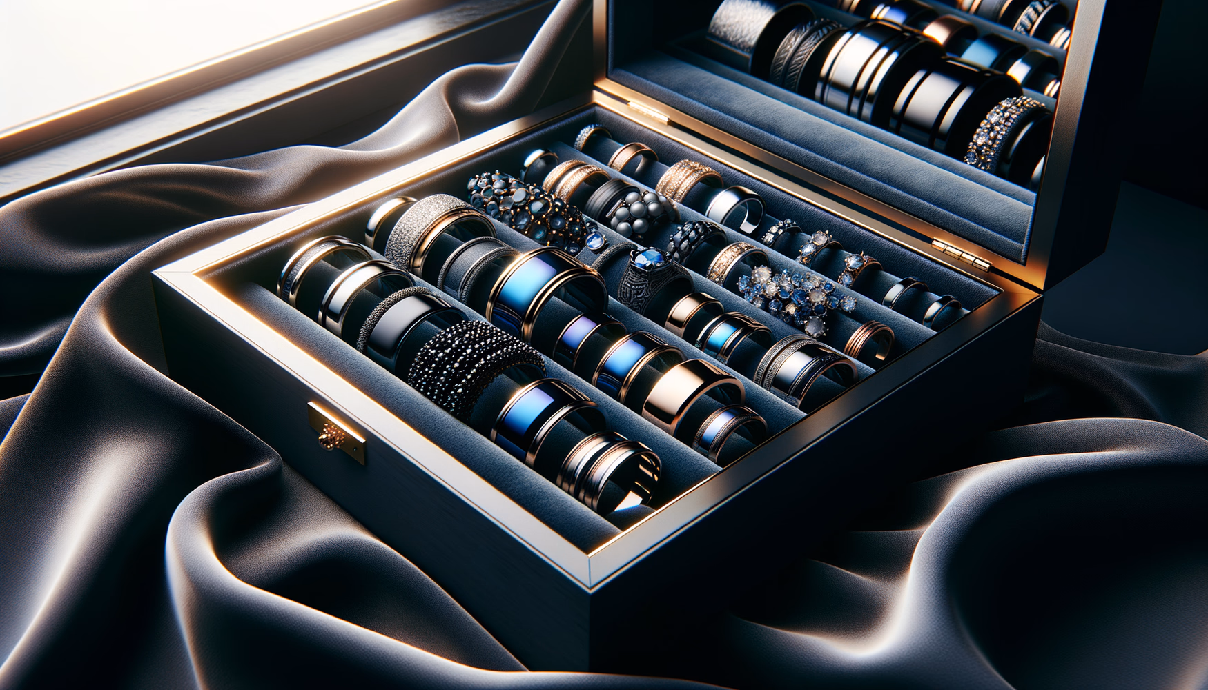 Революция обручальных колец: альтернативные металлы в свадебных украшениях.