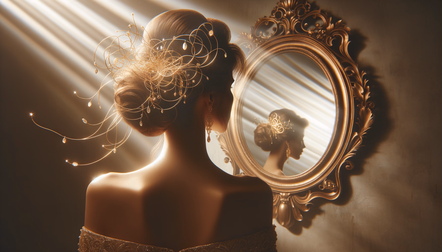 Свадебные причёски с металлическими украшениями: от традиций к авангарду.