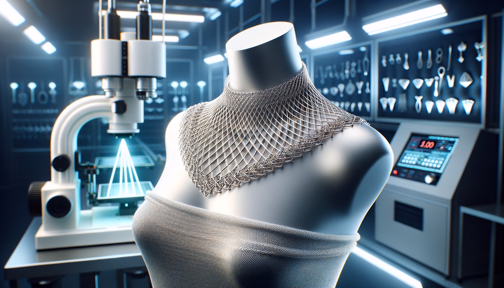 Технологии 3D-печати металла в создании аксессуаров и одежды.