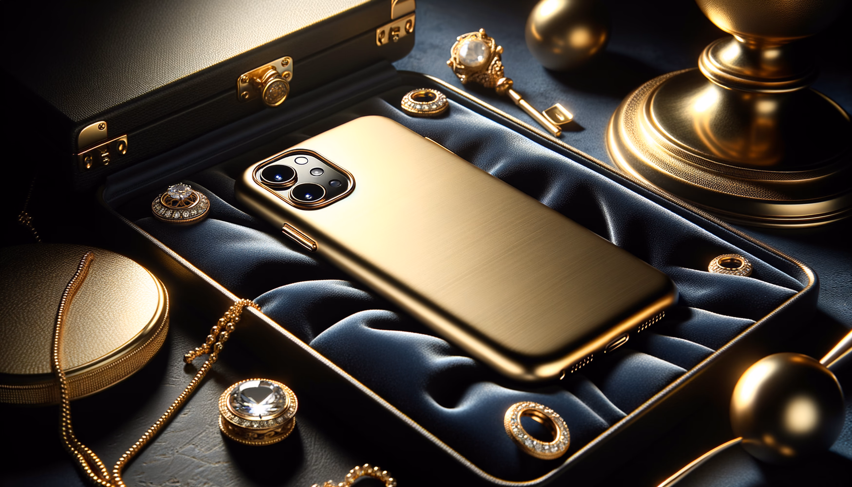 Телефон как аксессуар: роскошные металлические чехлы и корпуса.