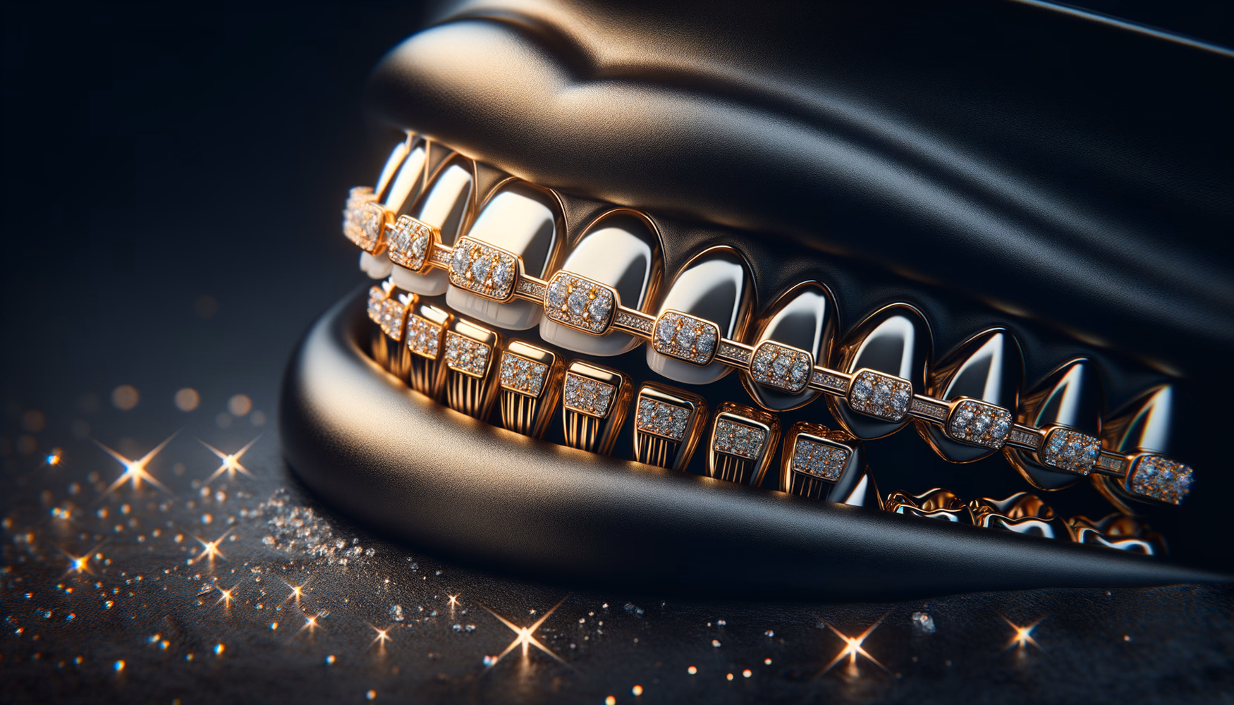 Украшение зубов: грилзы как ювелирный тренд.