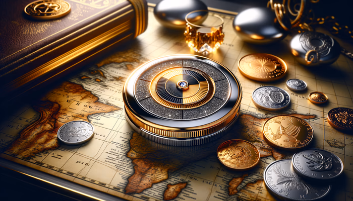 Биметаллические монеты в международной торговле