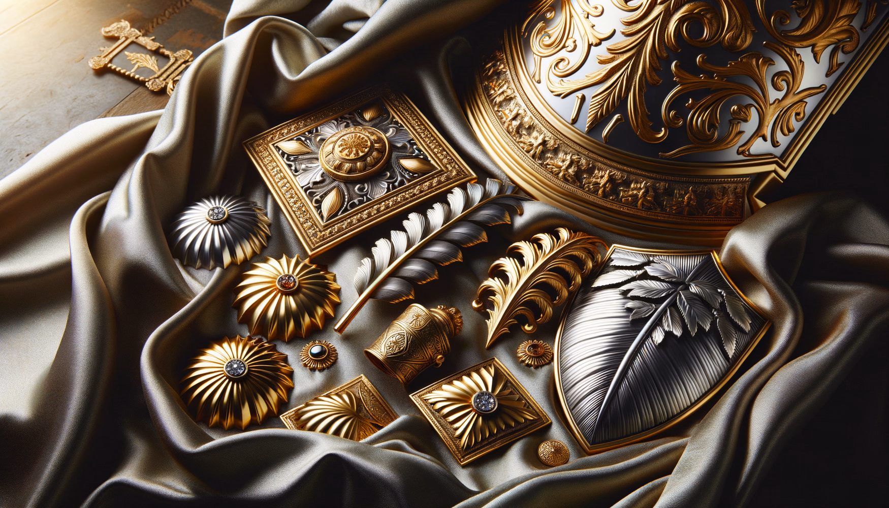 Драгоценные металлы в униформах и знаках отличия