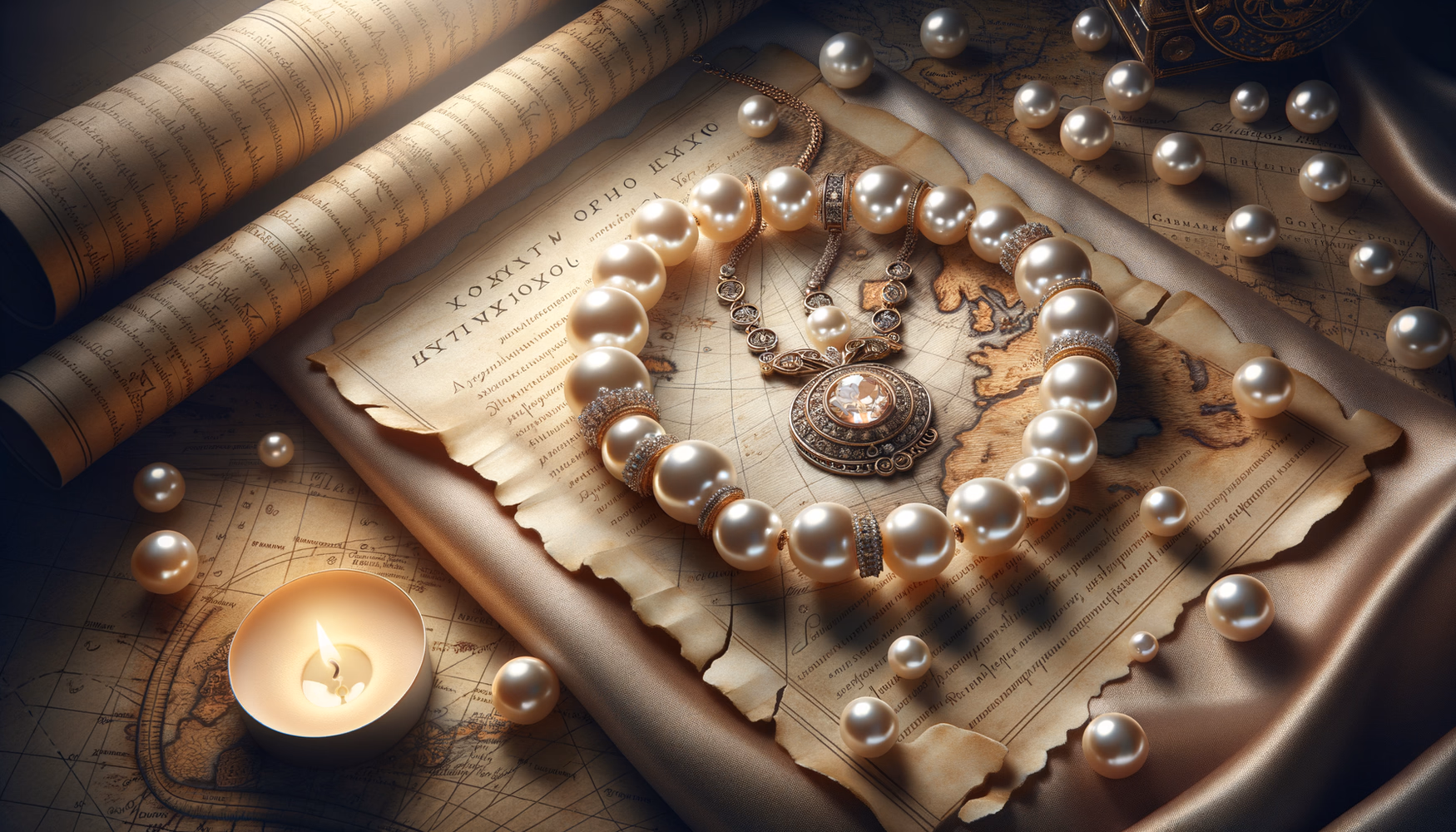 Имитация жемчуга Клеопатры в политических интригах