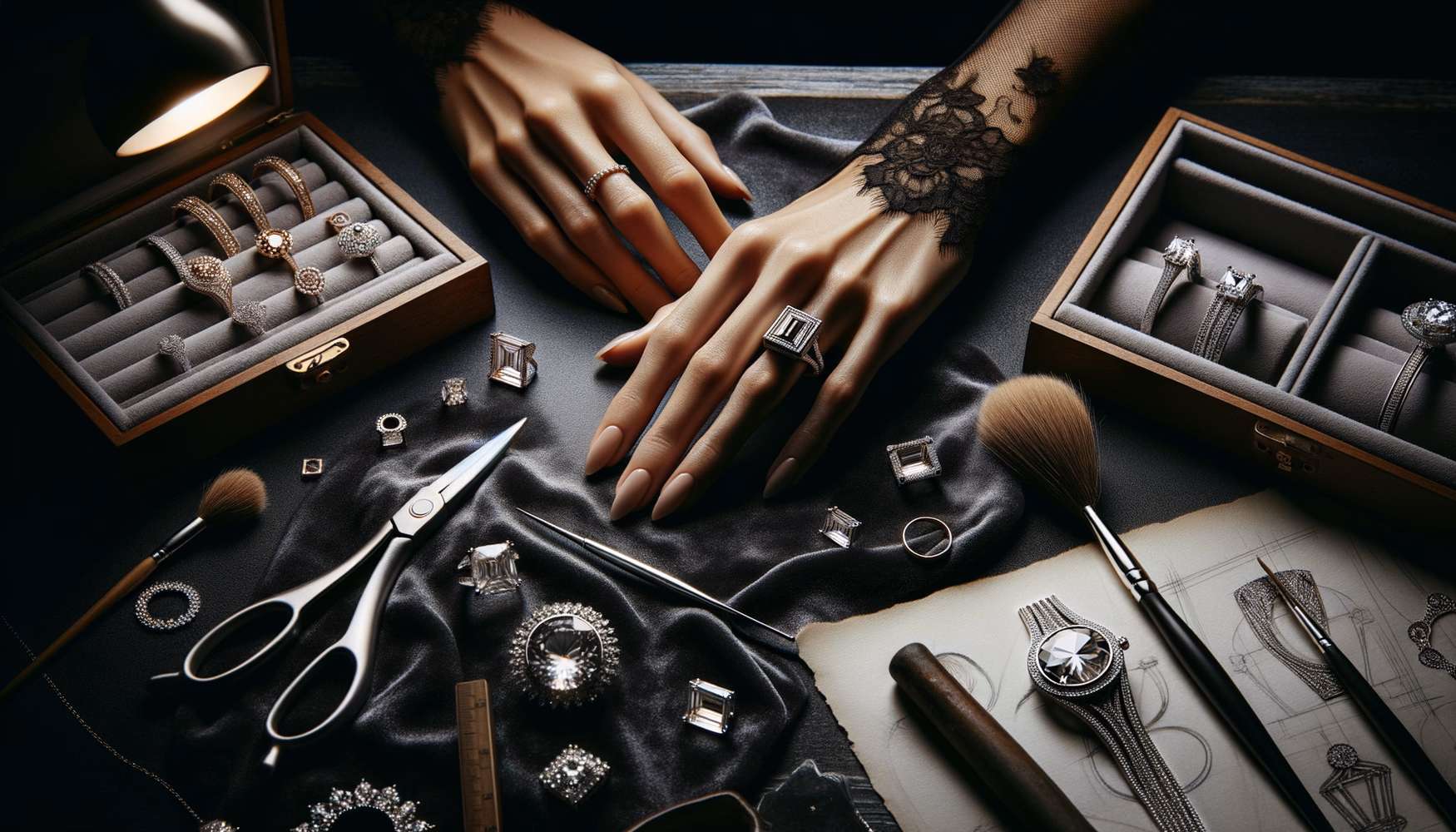 Китайские мастерские по производству фальшивых брендовых украшений