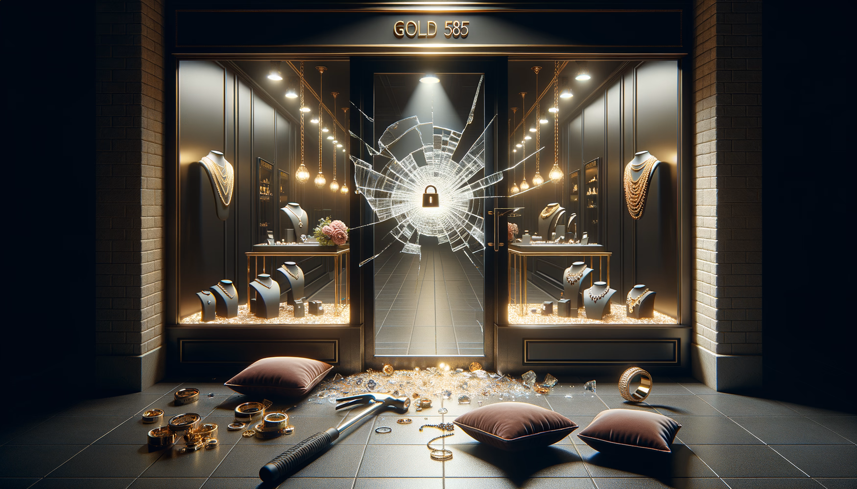 Кража из ювелирного магазина в Архангельске, 2023