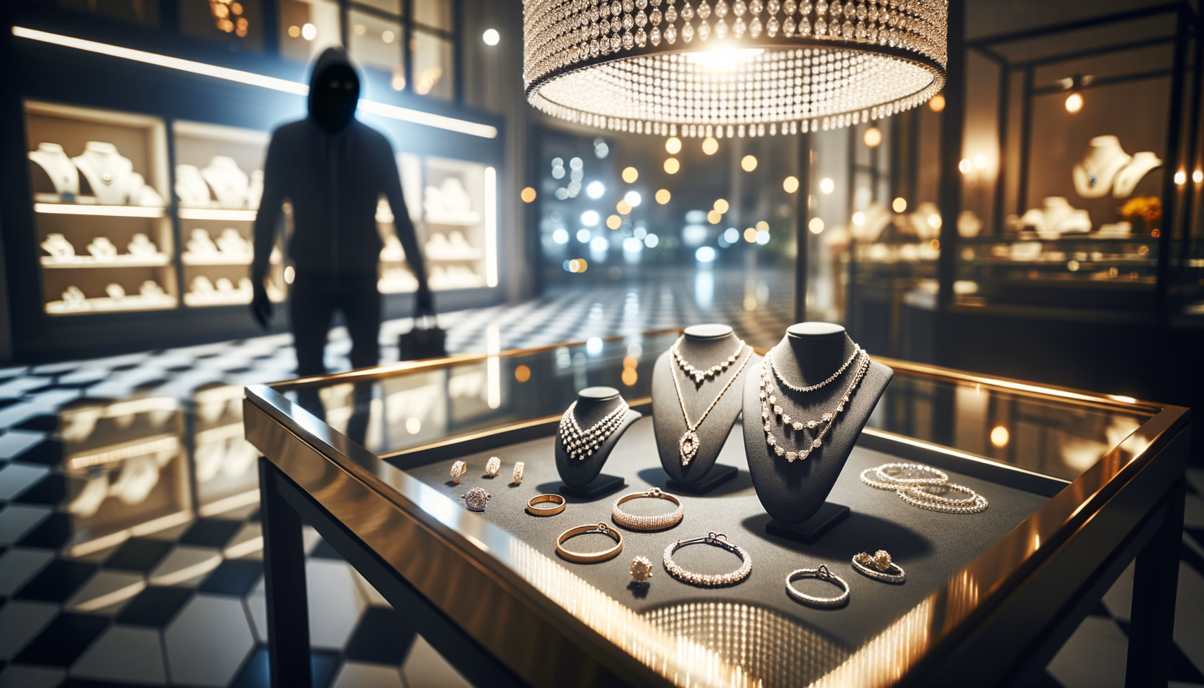 Кража в магазине Cartier в Дохе, 2019