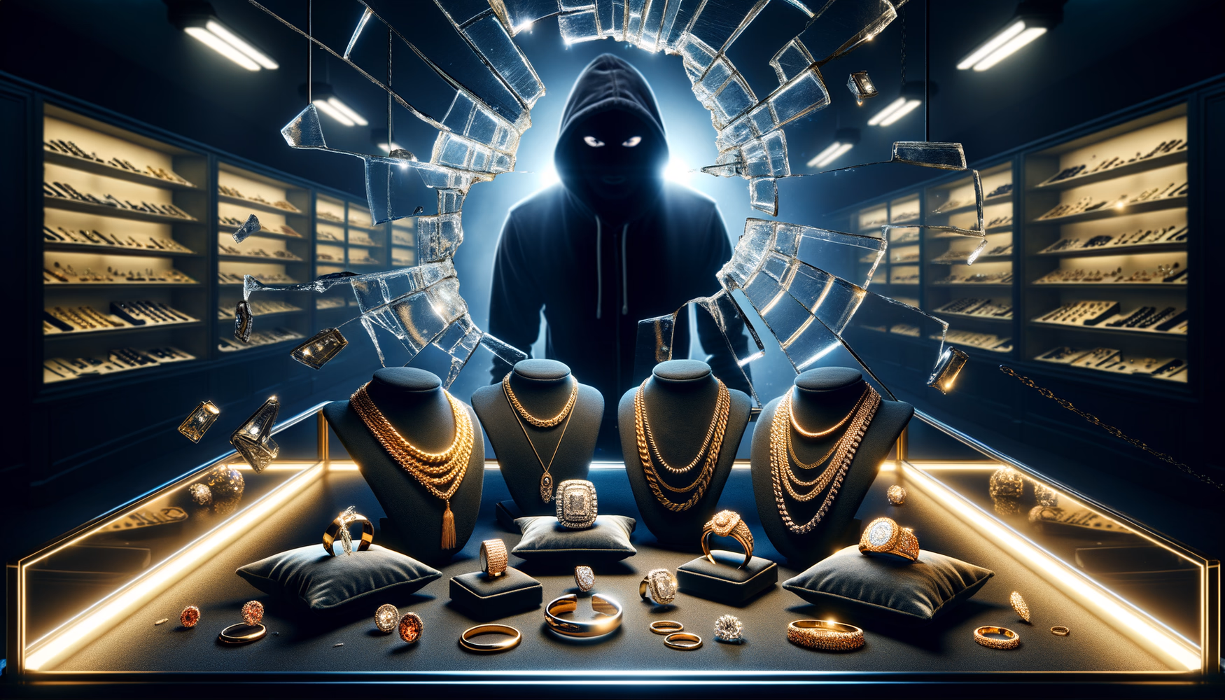 Кража ювелирных изделий на сумму 160 млн рублей в Казани, 2021