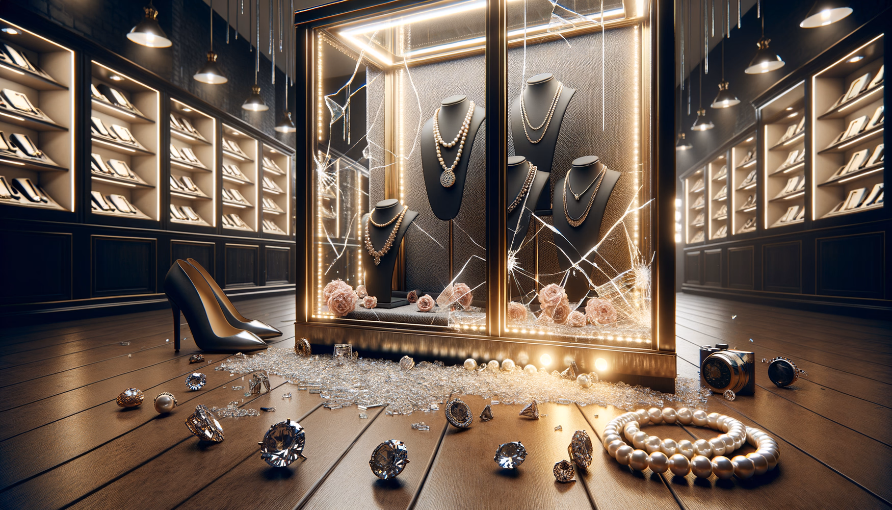 Кража ювелирных изделий в Бердске, 2024