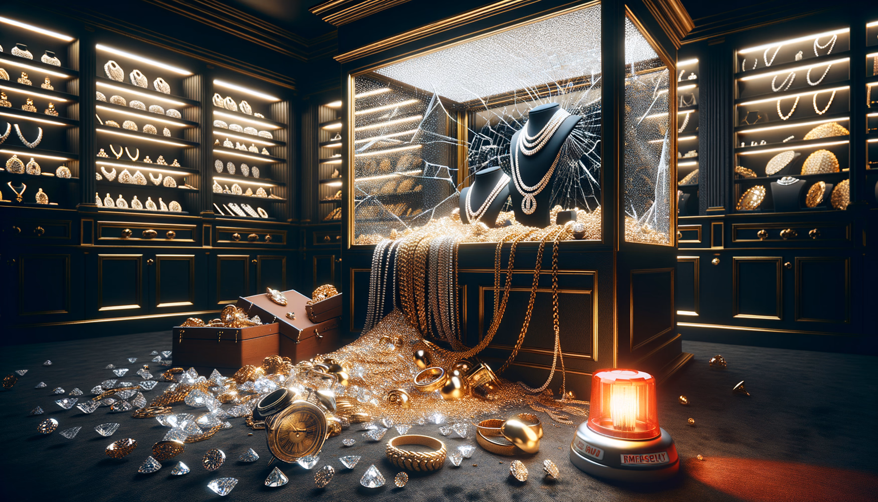 Кража ювелирных изделий в Грозном, 2023