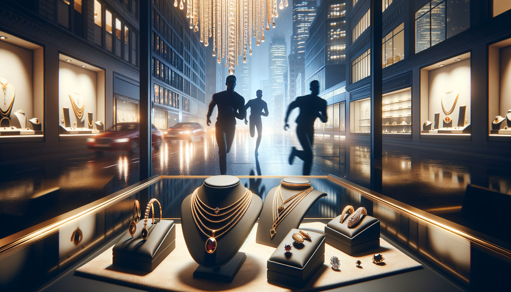 Кража золотых цепочек из бутика в Перми, 2021